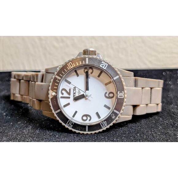 Invicta Angel Lady Swiss Quartz 30 M Water Resistant Model 1213 Dark Gray Watch - Picture 3 of 12
